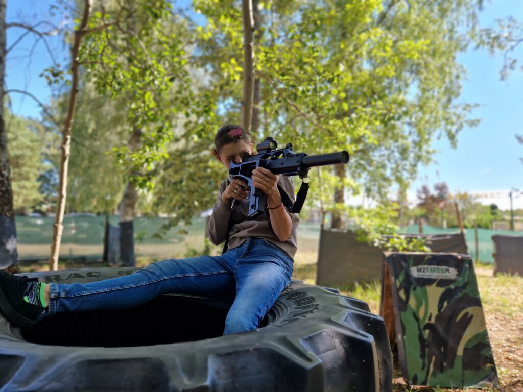 paintball laserowy zlotow bezfarby
